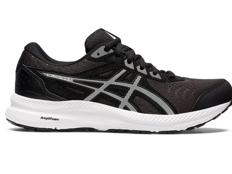 ASICS GEL-CONTEND 8 Women's Running Shoes - Black/White