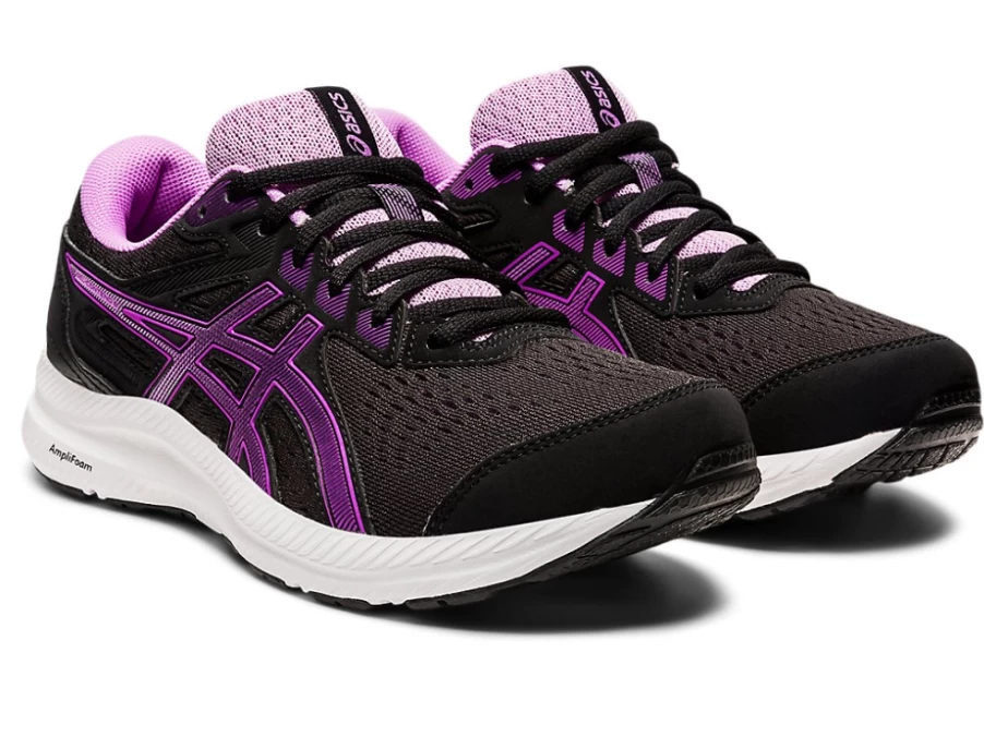 ASICS Women's GEL-CONTEND 8 Running Shoes - Black/Orchid