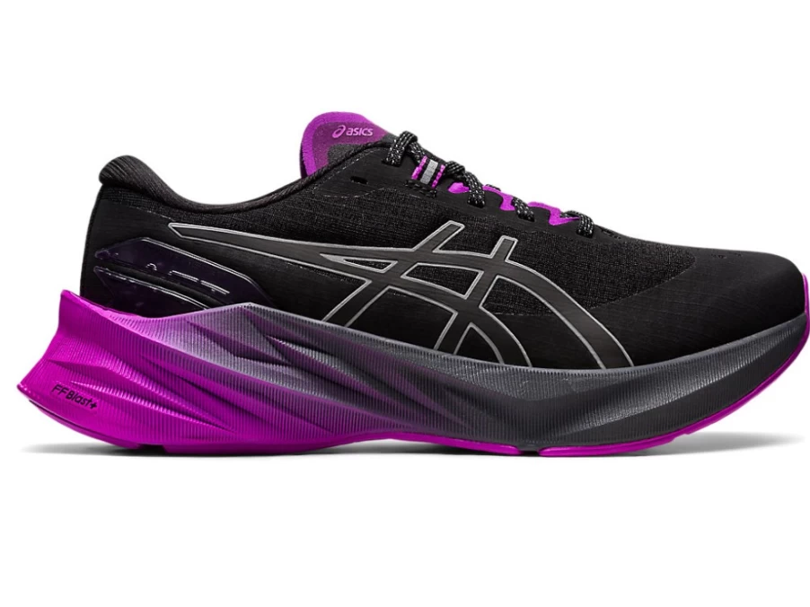 ASICS Women's NOVABLAST 3 LITE-SHOW Running Shoes - Black/Orchid
