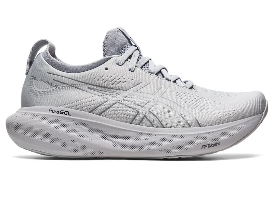 ASICS Women's GEL-NIMBUS 25 Running Shoes - Piedmont Grey/Sheet Rock