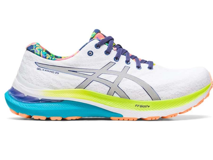 ASICS Women's GEL-KAYANO 29 Lite-Show Running Shoes - Lime Zest/Lite Show