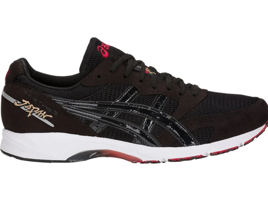 ASICS TARTHER JAPAN Unisex Running Shoes - Black/Black