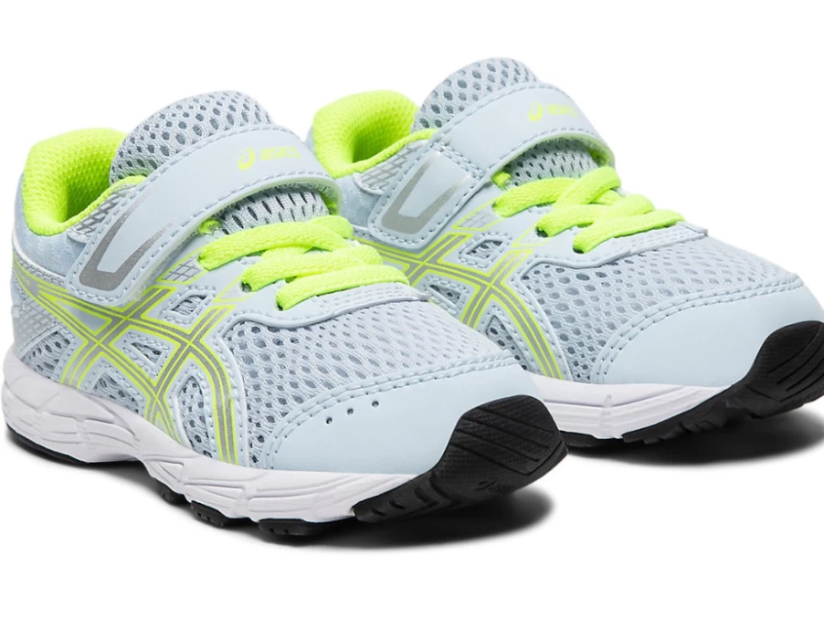 ASICS Contend 6 Toddler Shoes for Kids - Soft Sky/Pure Silver - Lightweight Running Sneakers