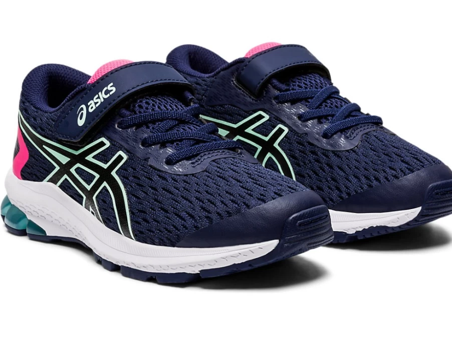 ASICS GT-1000 9 Pre-School Running Shoes for Kids - Peacoat/Black