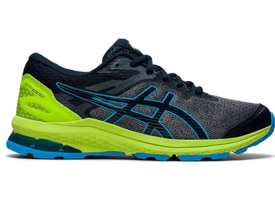 ASICS GT-1000 10 Kids' Running Shoes - French Blue/Digital Aqua - Grade School Sneakers