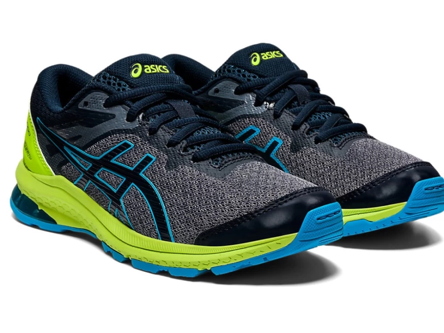 ASICS GT-1000 10 Kids' Running Shoes - French Blue/Digital Aqua - Grade School Sneakers