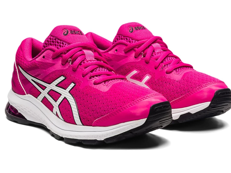ASICS GT-1000 10 Kids' Grade School Running Shoes - Pink Rave/White