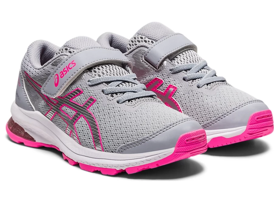 ASICS GT-1000 10 Pre-School Running Shoes for Kids - Piedmont Grey/Pure Silver