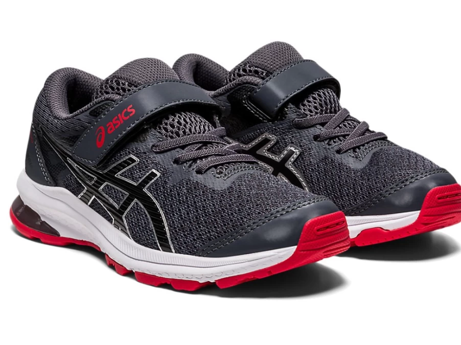 ASICS GT-1000 10 Preschool Running Shoes for Kids - Carrier Grey/Pure Silver