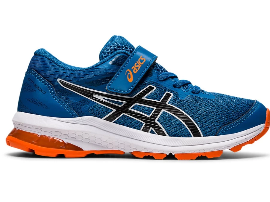 ASICS GT-1000 10 Pre-School Running Shoes for Kids - Reborn Blue/Black