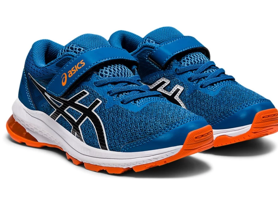 ASICS GT-1000 10 Pre-School Running Shoes for Kids - Reborn Blue/Black