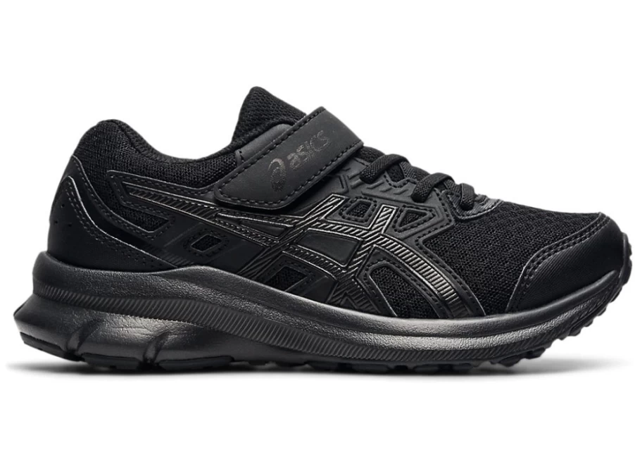 ASICS JOLT 3 Preschool Kids' Running Shoes - Black/Black