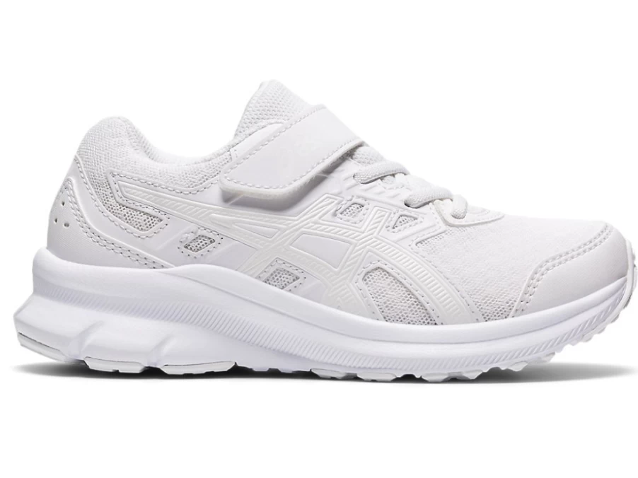 ASICS JOLT 3 Pre-School Kids' Running Shoes - White/White