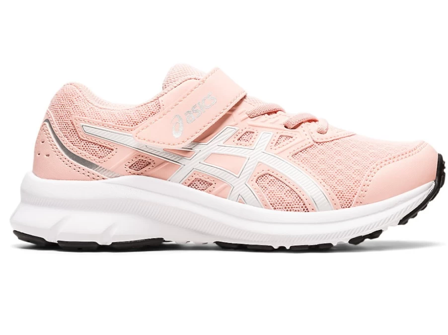 ASICS JOLT 3 PRE-SCHOOL Kids' Running Shoes - Frosted Rose/White