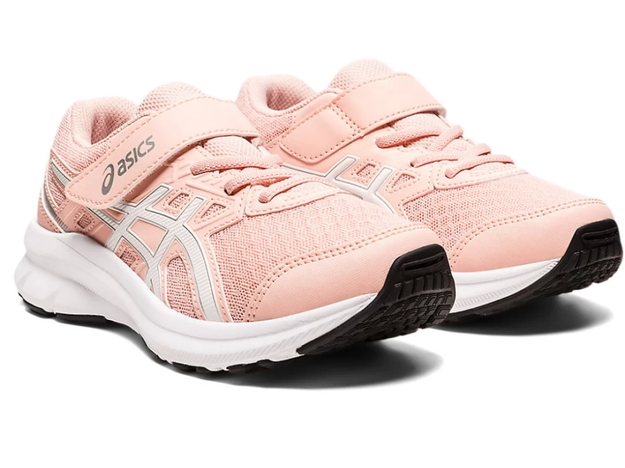 ASICS JOLT 3 PRE-SCHOOL Kids' Running Shoes - Frosted Rose/White
