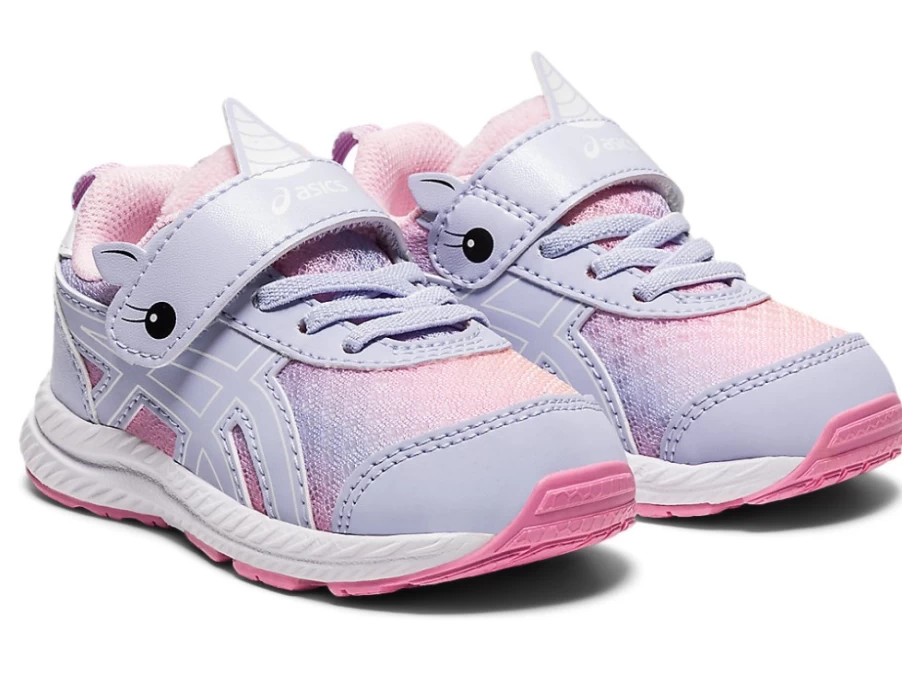 ASICS Contend 7 Toddler Shoes for Kids - Lilac Opal/White - Lightweight Sneakers for Boys & Girls