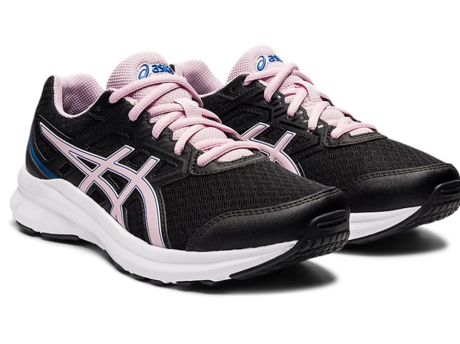 ASICS JOLT 3 Kids' Running Shoes - Black/Barely Rose | Grade School Sneakers