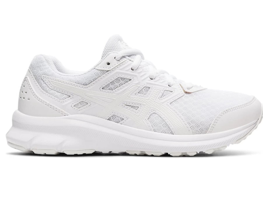 ASICS JOLT 3 Kids' Grade School Running Shoes - White/White