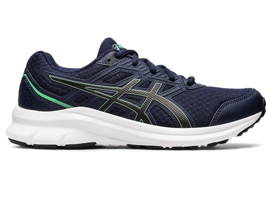 ASICS JOLT 3 Kids' Running Shoes - Midnight/New Leaf - Grade School Sneakers