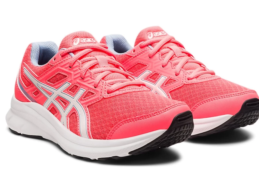 ASICS JOLT 3 Kids' Running Shoes - Blazing Coral/White - Grade School Sneakers