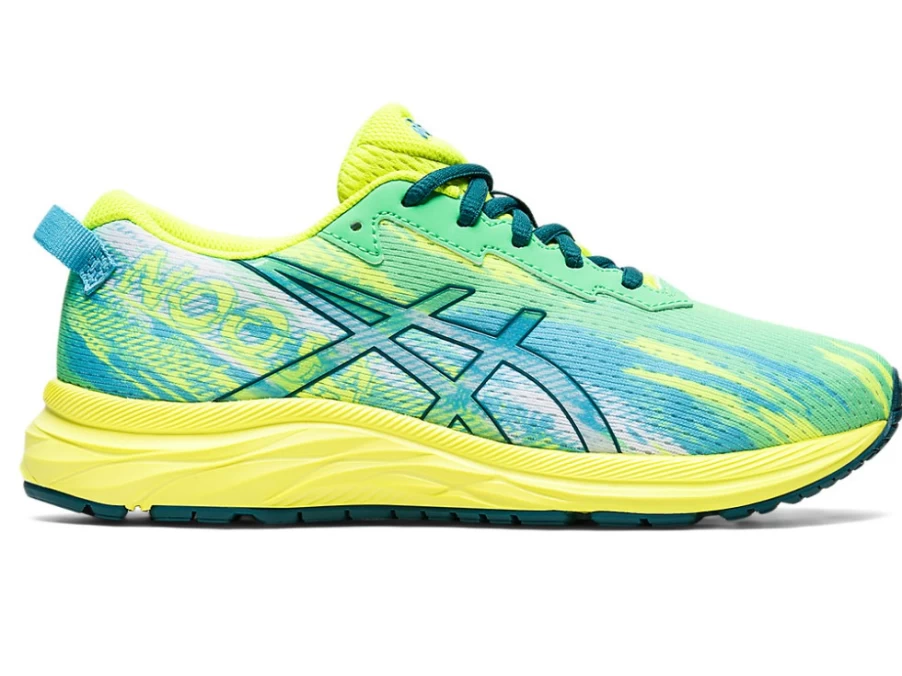 ASICS GEL-Noosa TRI 13 Kids Running Shoes - New Leaf/Velvet Pine - Grade School