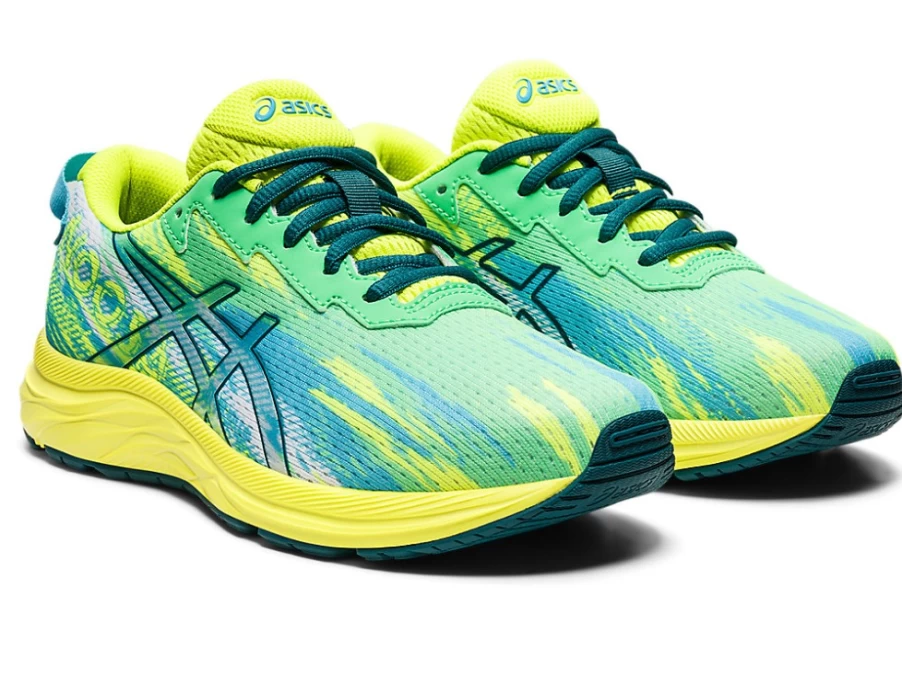 ASICS GEL-Noosa TRI 13 Kids Running Shoes - New Leaf/Velvet Pine - Grade School