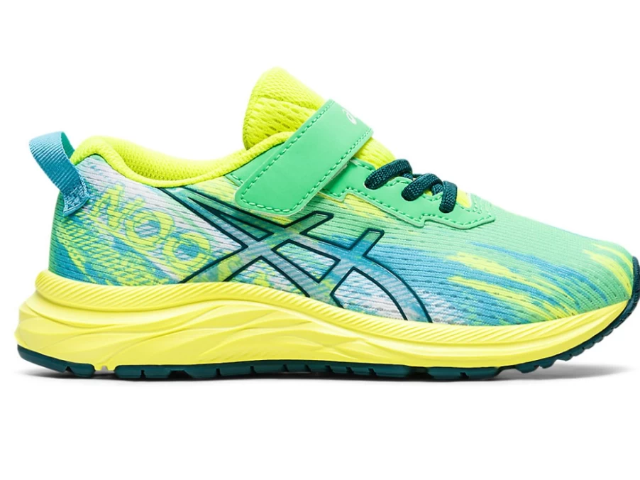 ASICS Kids PRE NOOSA TRI 13 Preschool Running Shoes - New Leaf/Velvet Pine