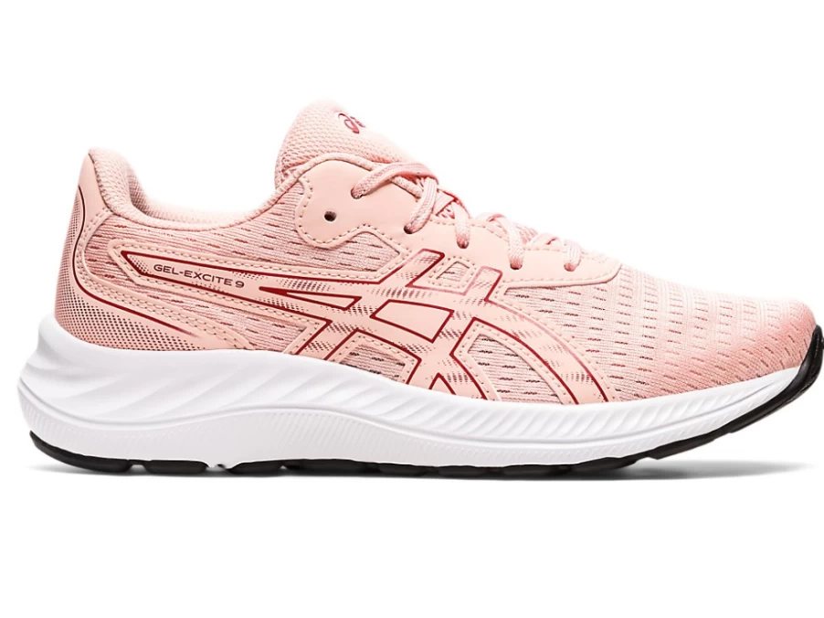 ASICS GEL-EXCITE 9 Kids' Running Shoes - Frosted Rose/Cranberry | Grade School Sneakers