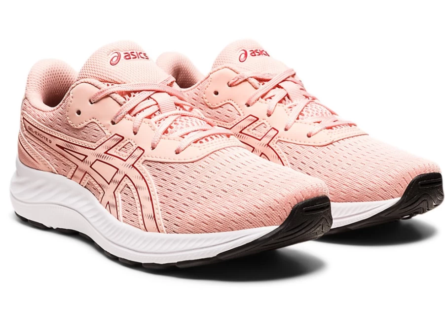 ASICS GEL-EXCITE 9 Kids' Running Shoes - Frosted Rose/Cranberry | Grade School Sneakers