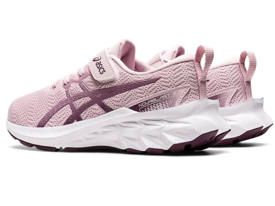 ASICS Kids NOVABLAST 2 Preschool Running Shoes - Barely Rose/Pure Silver