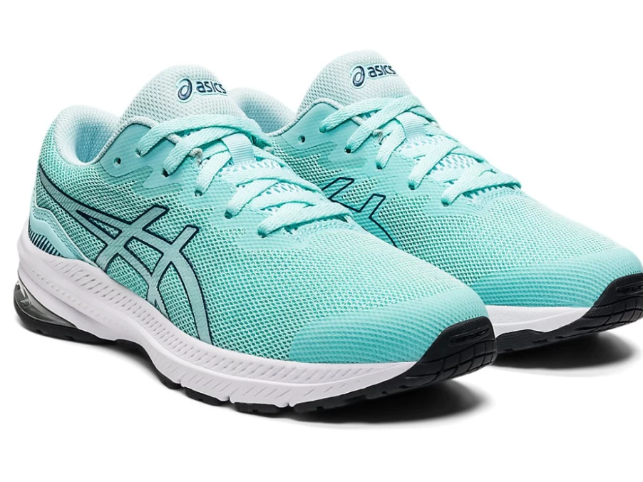 ASICS GT-1000 11 Kids' Running Shoes - Clear Blue/Mako Blue - Grade School Sneakers