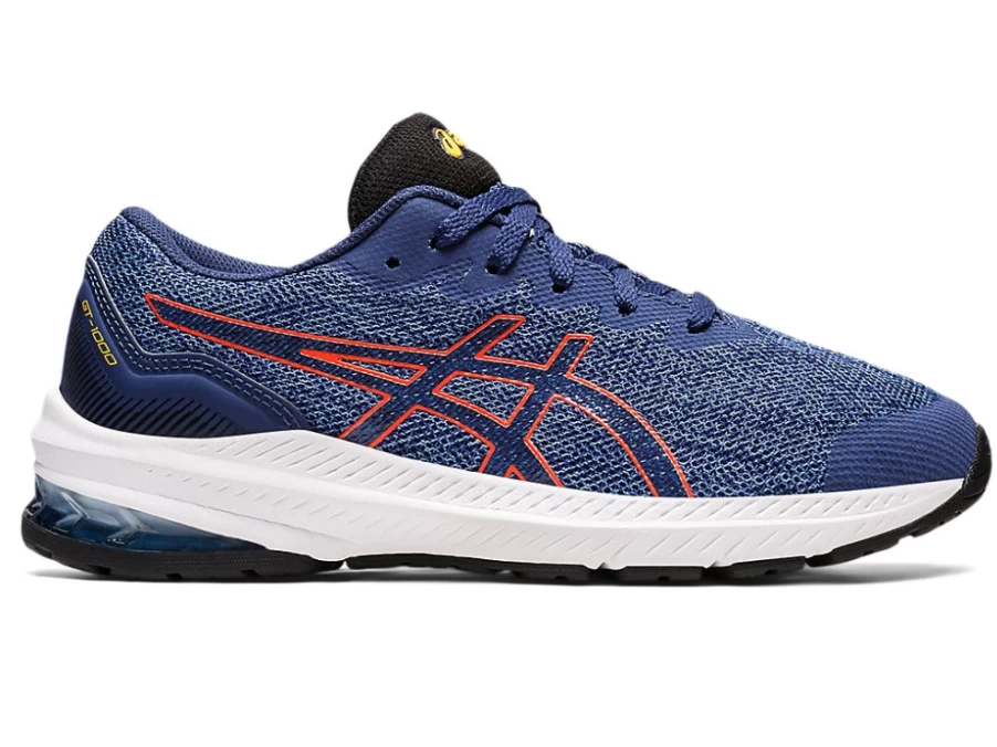 ASICS GT-1000 11 Kids' Running Shoes - Azure/Deep Ocean - Grade School Athletic Sneakers