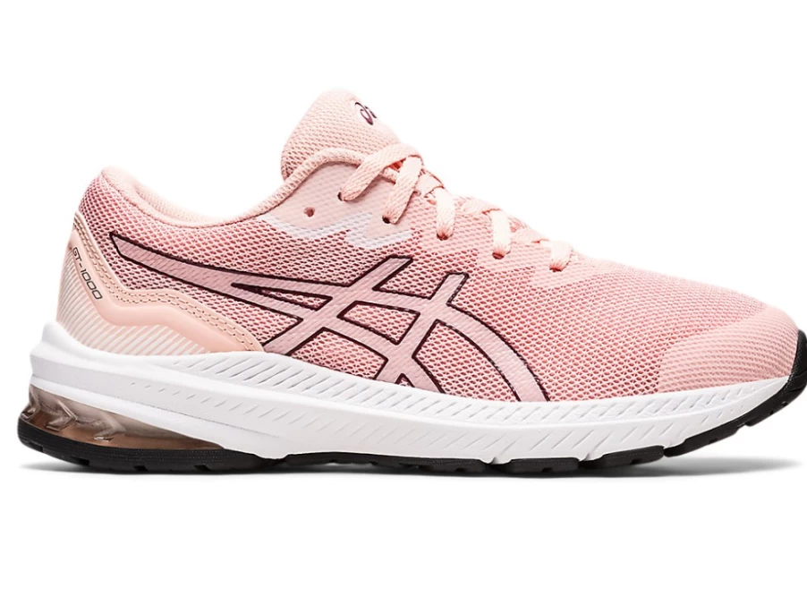 ASICS GT-1000 11 Kids' Running Shoes - Frosted Rose/Deep Mars - Grade School Sneakers
