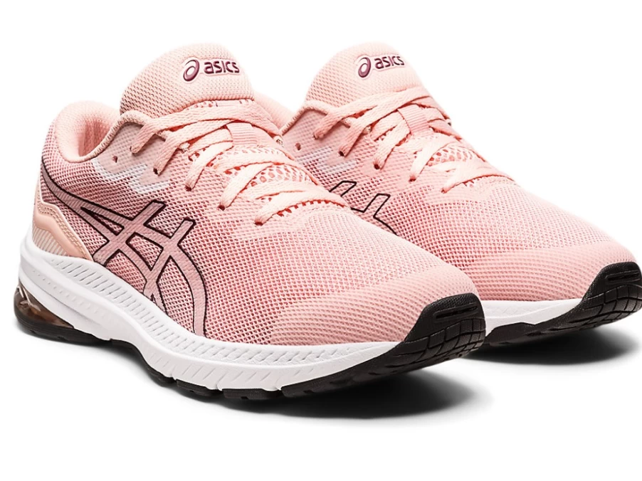 ASICS GT-1000 11 Kids' Running Shoes - Frosted Rose/Deep Mars - Grade School Sneakers