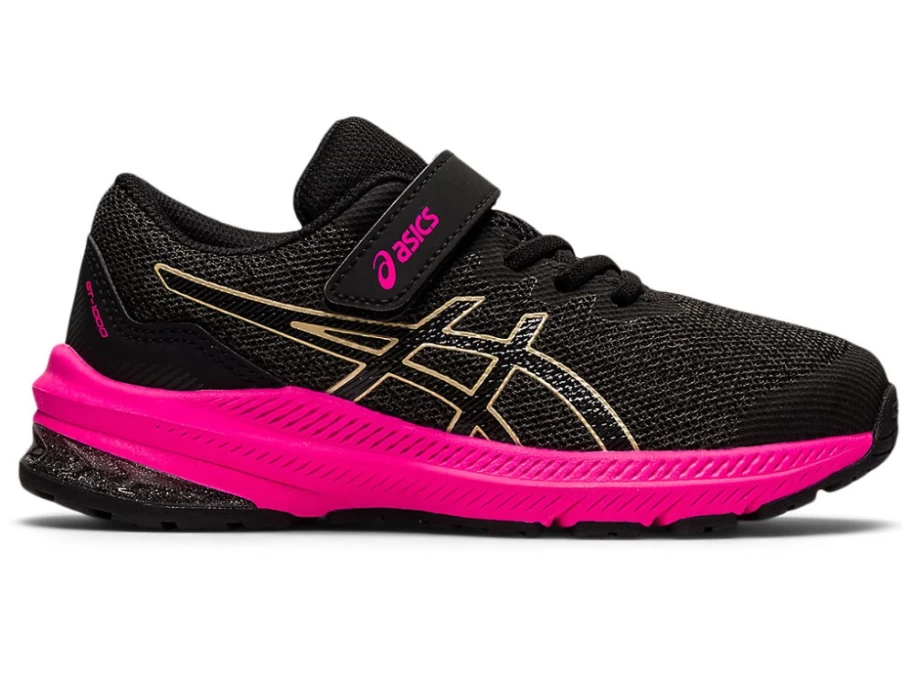 ASICS GT-1000 11 Kids' Preschool Running Shoes - Graphite Grey/Champagne