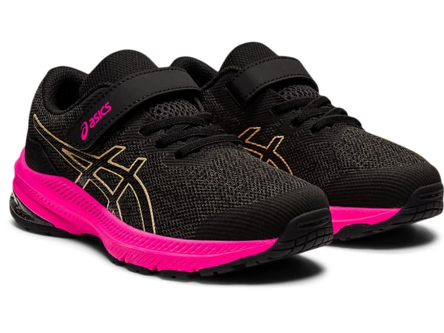 ASICS GT-1000 11 Kids' Preschool Running Shoes - Graphite Grey/Champagne