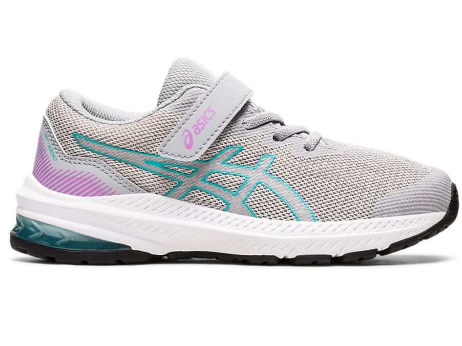 ASICS GT-1000 11 Pre-School Running Shoes for Kids - Piedmont Grey/Sea Glass