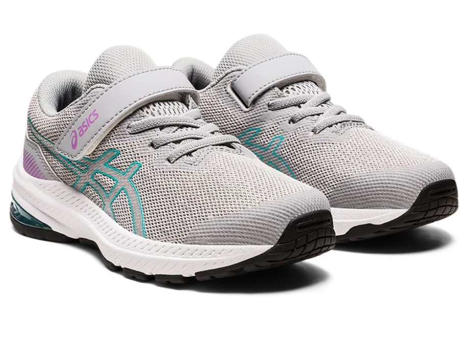 ASICS GT-1000 11 Pre-School Running Shoes for Kids - Piedmont Grey/Sea Glass