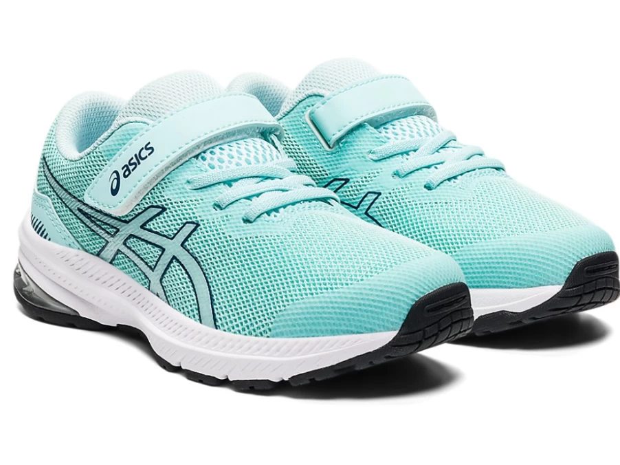 ASICS GT-1000 11 Pre-School Running Shoes for Kids - Clear Blue/Mako Blue