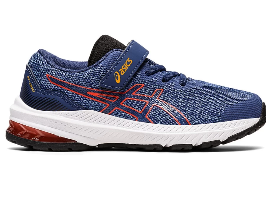 ASICS GT-1000 11 Preschool Running Shoes for Kids - Azure/Deep Ocean