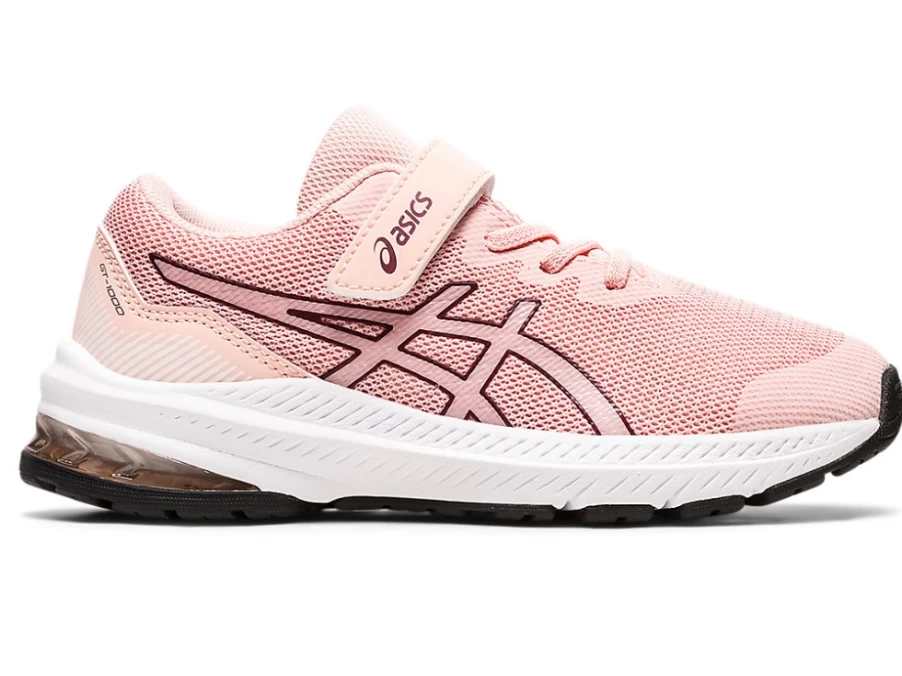 ASICS GT-1000 11 Pre-School Running Shoes for Kids - Frosted Rose/Deep Mars