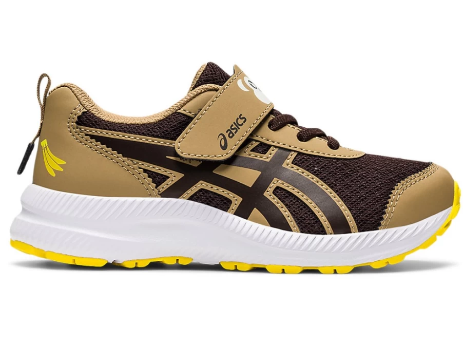 ASICS Contend 7 Preschool Running Shoes for Kids - Coffee/Coffee