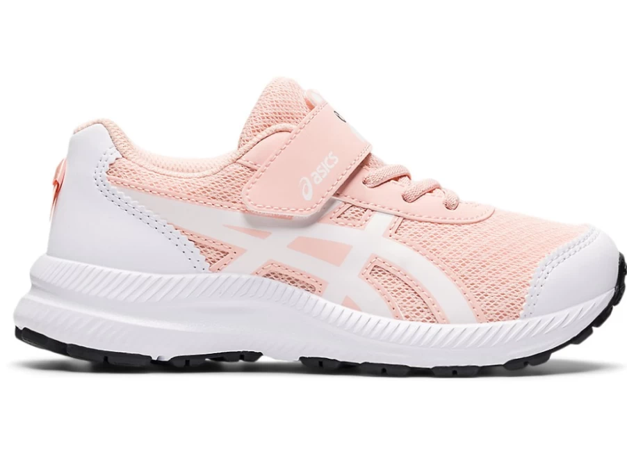 ASICS Contend 7 Pre-School Kids' Shoes - Breeze/White - Lightweight Running Sneakers for Children