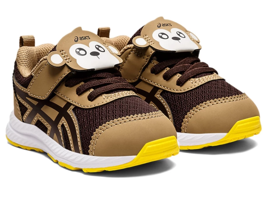 ASICS Contend 7 Toddler Shoes - Coffee/Coffee - Kids' Running Sneakers