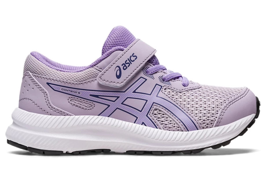 ASICS Contend 8 Pre-School Kids' Running Shoes in Dusk Violet/Digital Violet
