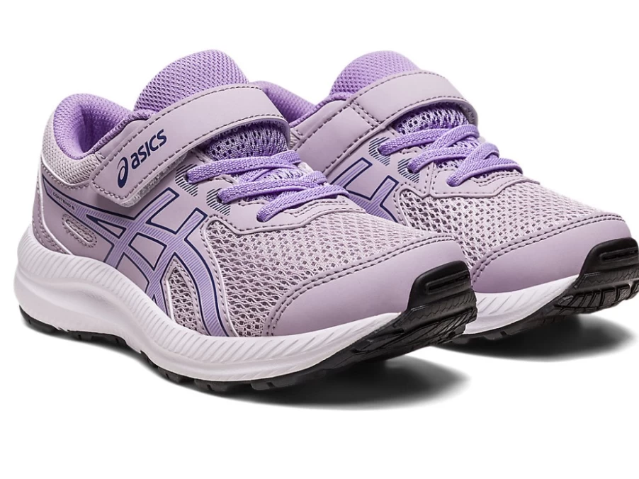 ASICS Contend 8 Pre-School Kids' Running Shoes in Dusk Violet/Digital Violet