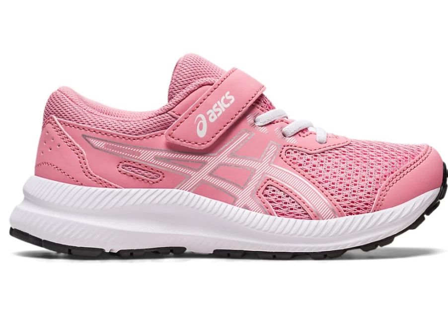 ASICS Contend 8 Pre-School Running Shoes for Kids in Fruit Punch/White