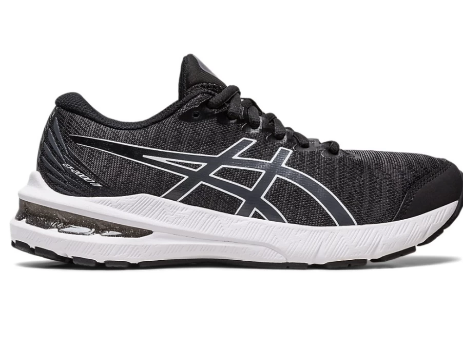 ASICS GT-2000 11 Kids' Running Shoes - Black/Carrier Grey - Grade School Athletic Sneakers