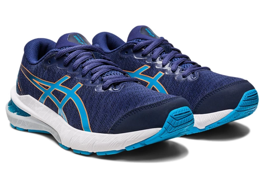 ASICS GT-2000 11 Kids' Running Shoes - Indigo Blue/Island Blue - Grade School Athletic Sneakers