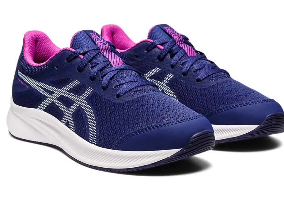ASICS Kids' Grade School Running Shoes in Dive Blue/Soft Sky - PATRIOT 13